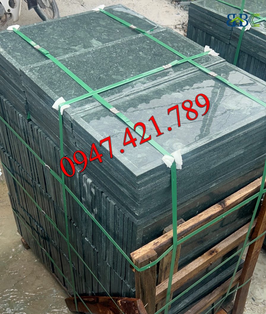 Đá Xanh Rêu Có Viền – xu hướng biệt thự 2025