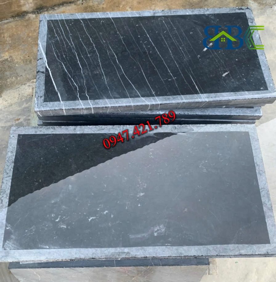 đá xanh đen có viền