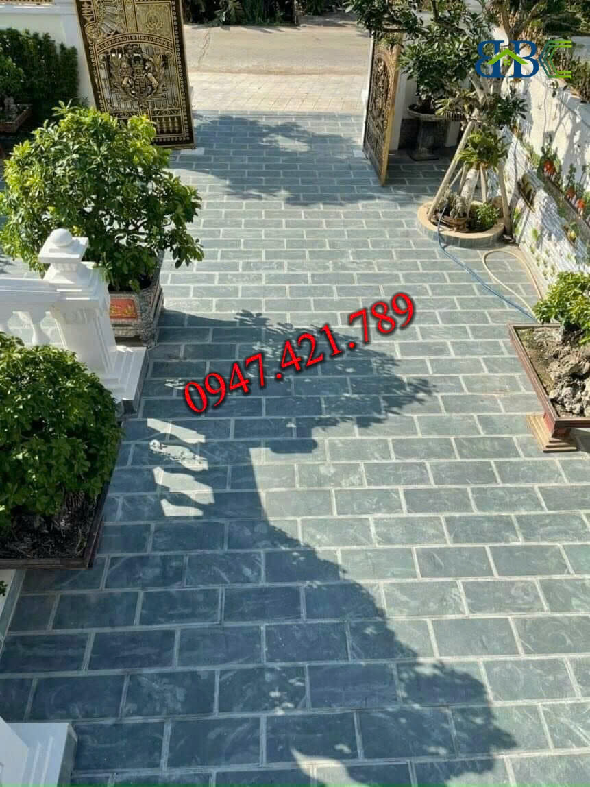 Đá Xanh Rêu Có Viền Loại 1