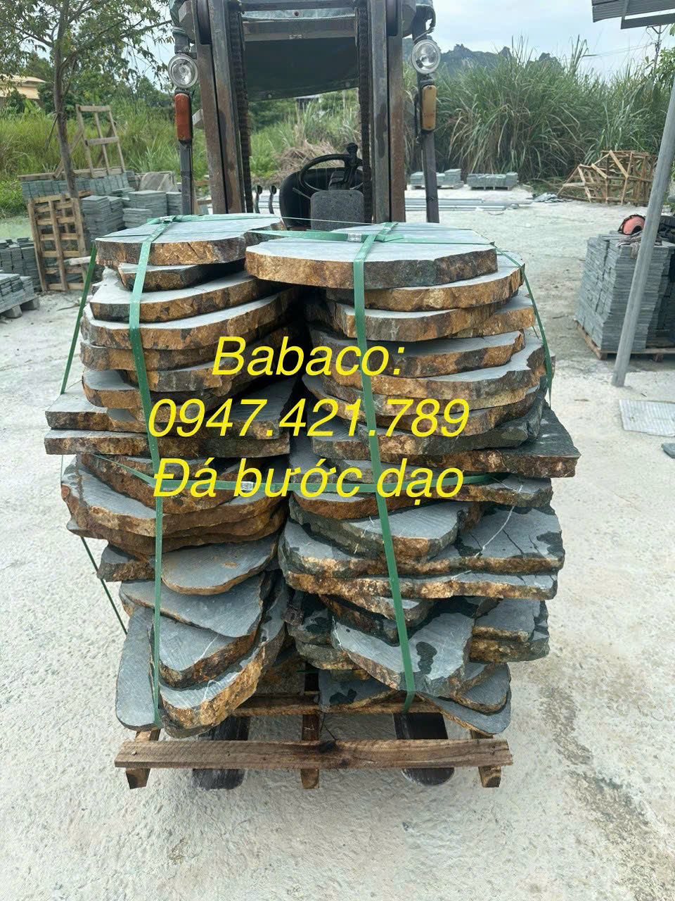 đá bước dạo lát sân vườn