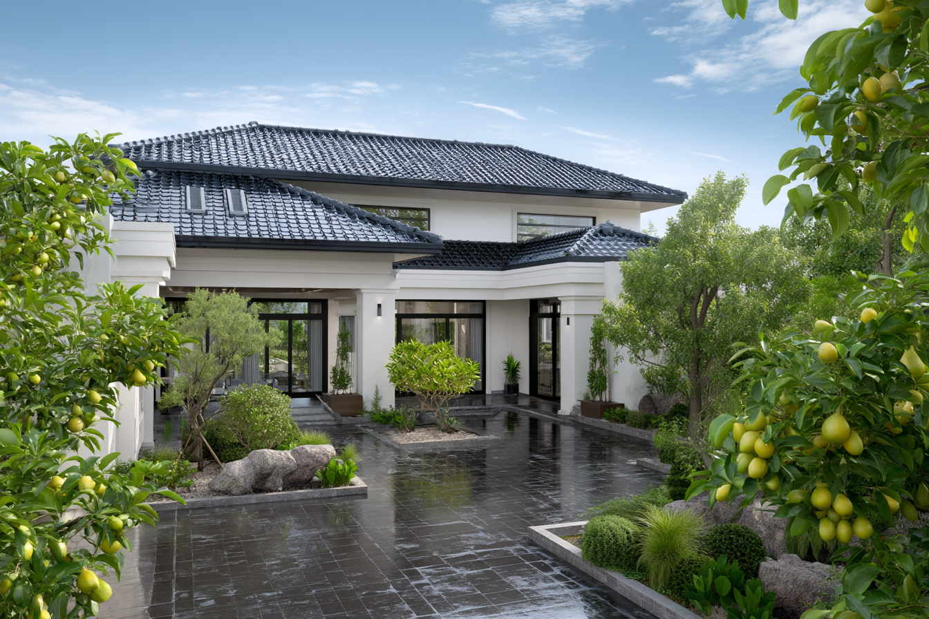 đá xanh đen không viền