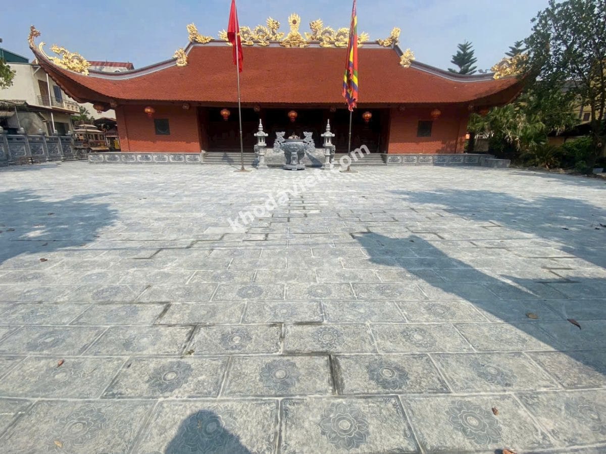 đá xanh rêu hoa văn