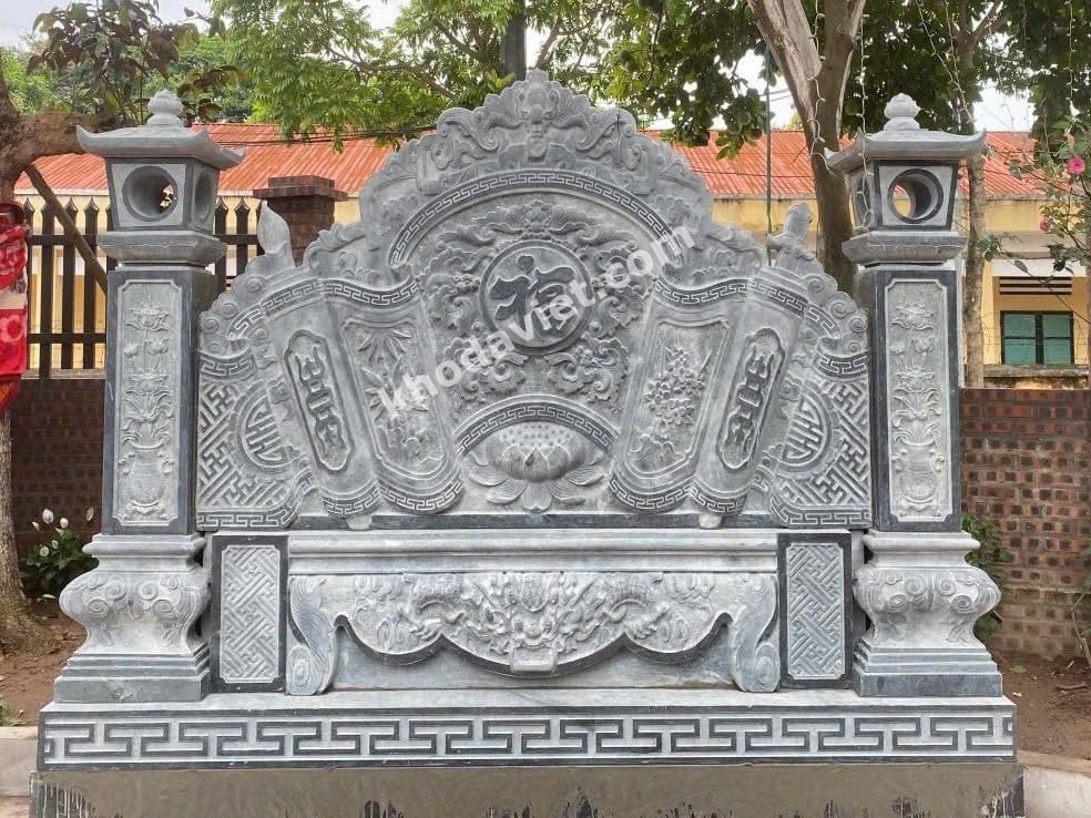Đá Xanh Đen Mài Hone Cà Viền