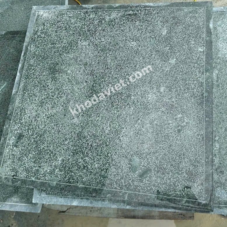 ĐÁ XANH RÊU BĂM CÀ VIỀN 40X40