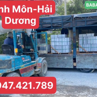 Đá xanh đen băm mặt