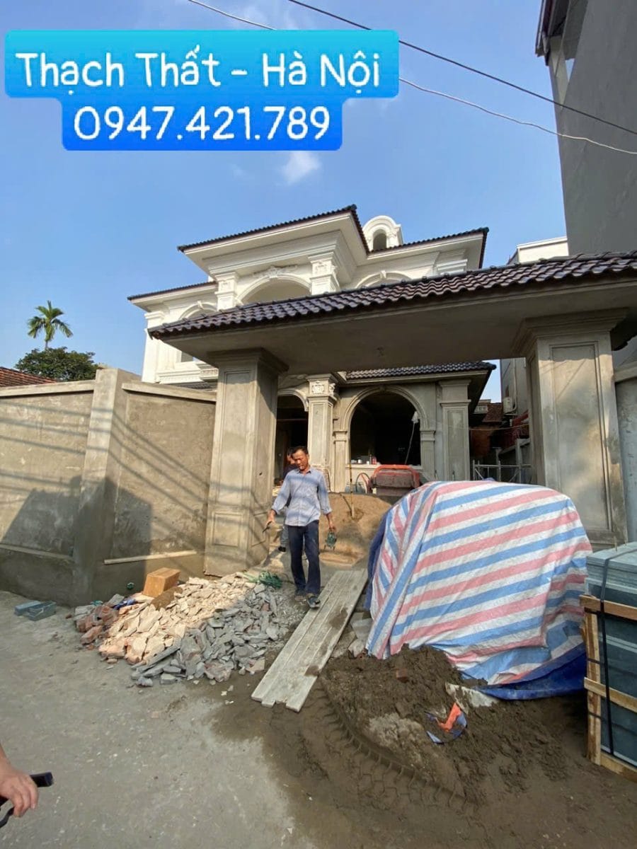 Đá xanh đen mài mặt vận chuyển từ Thanh Hóa về Thạch Thất-Hà Nội 