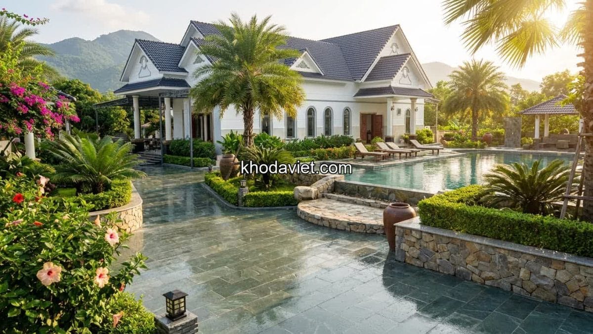 Tại sao đá xanh rêu Thanh Hóa là lựa chọn số 1 cho công trình cao cấp 2026?