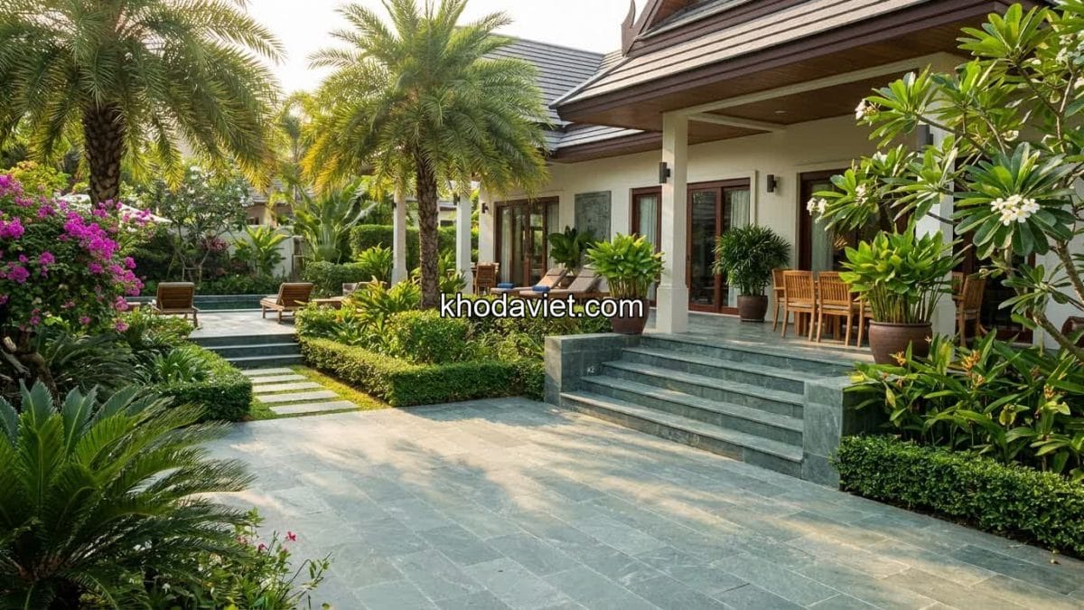 Tại sao đá xanh rêu Thanh Hóa là lựa chọn số 1 cho công trình cao cấp 2026?