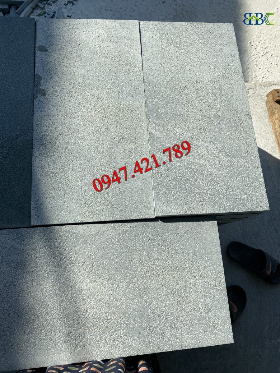 Đá xanh rêu băm mặt 