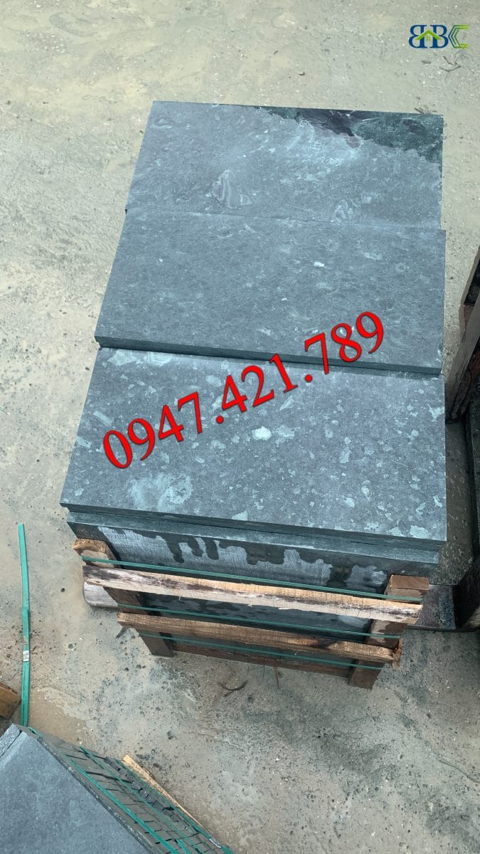 Đá xanh rêu mài 