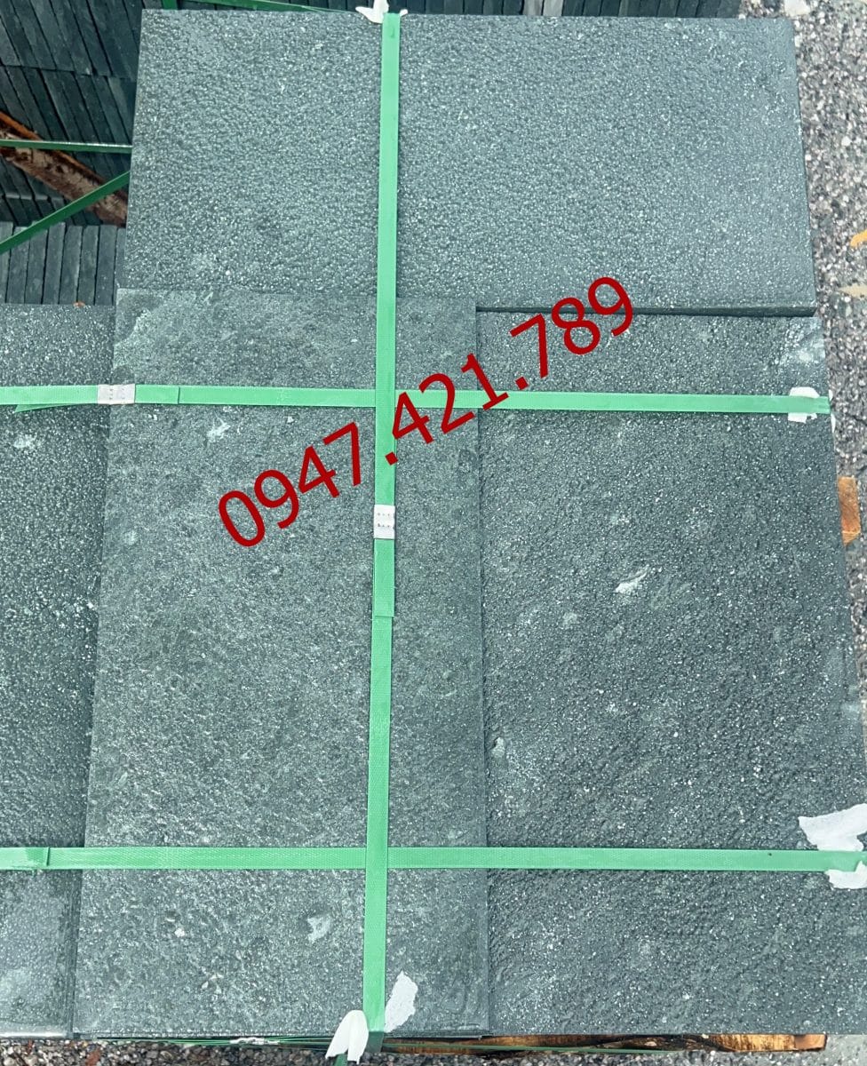 Đá xanh rêu băm mặt toàn phần