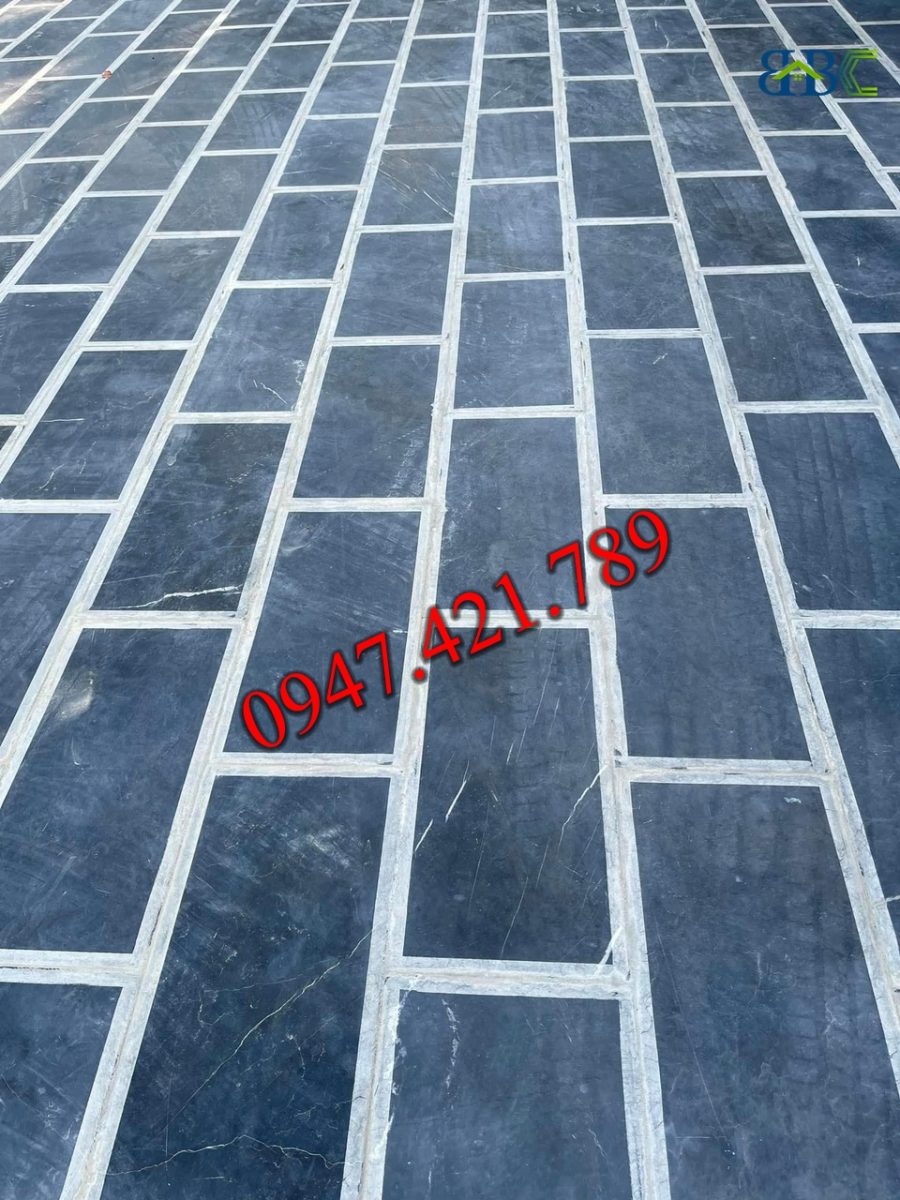 Đá Xanh Đen Mài Cà Viền – Lựa Chọn Tinh Tế Tạo Điểm Nhấn Cho Sân Vườn Biệt Thự