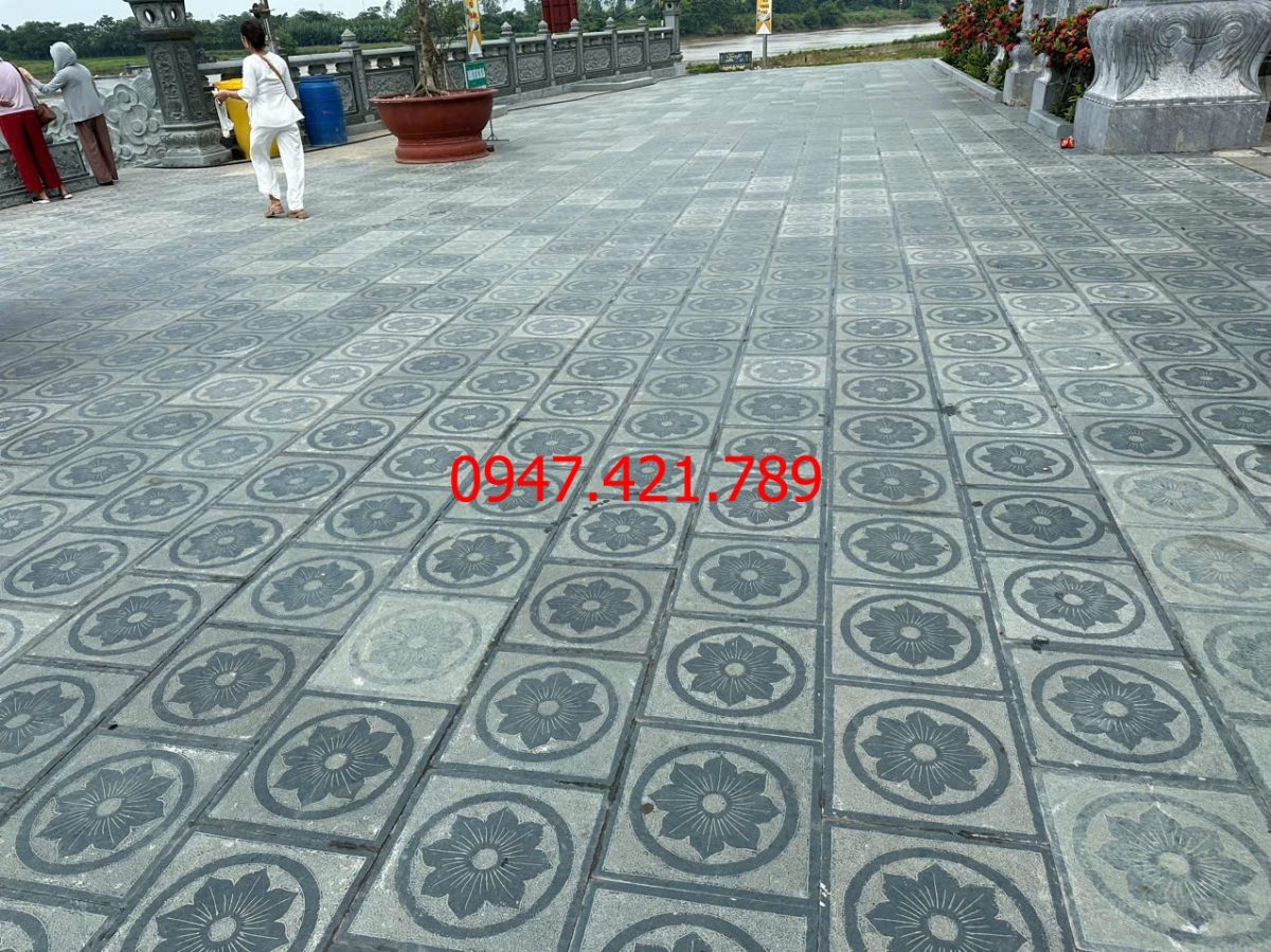 ĐÁ XANH RÊU HOA SEN LOẠI 1: TINH HOA ĐÁ MỸ NGHỆ CHO CÔNG TRÌNH TÂM LINH