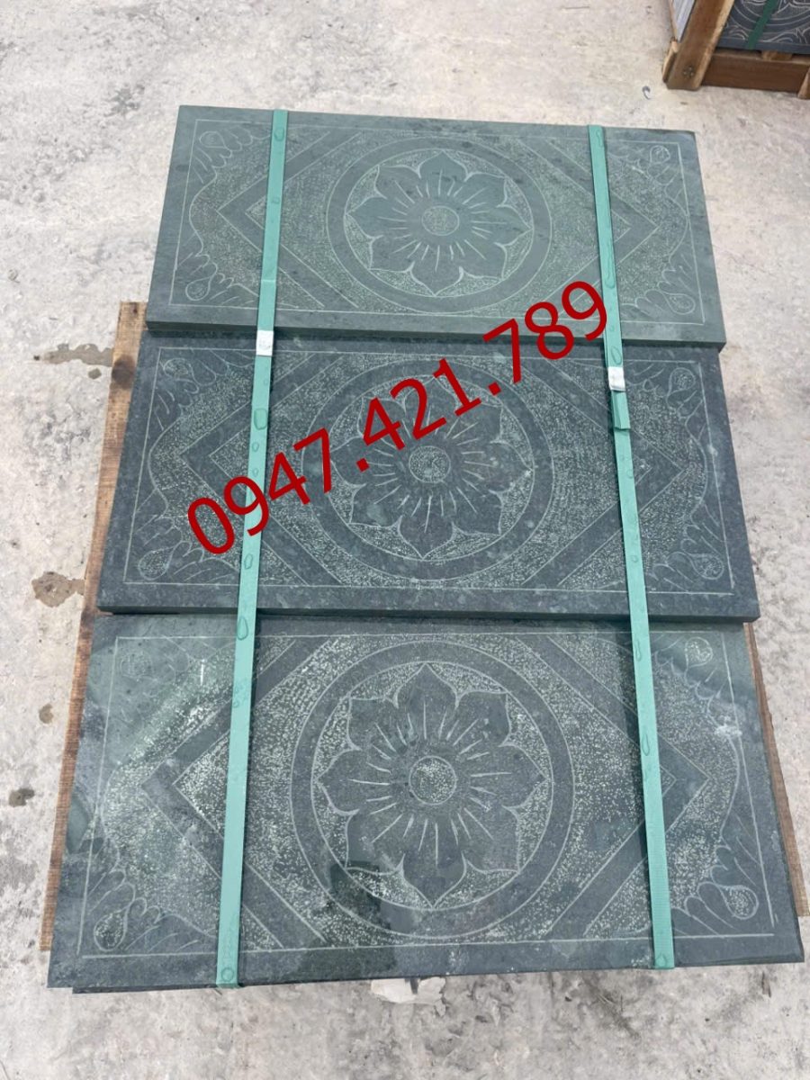 ĐÁ XANH RÊU HOA SEN LOẠI 1: TINH HOA ĐÁ MỸ NGHỆ CHO CÔNG TRÌNH TÂM LINH