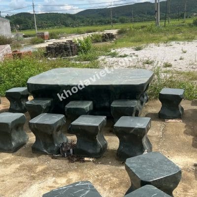Đá Xanh Đen Mài Hone Cà Viền