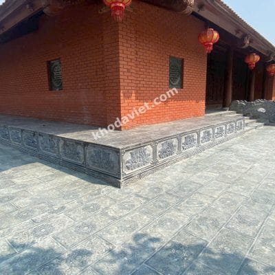 đá xanh rêu hoa văn
