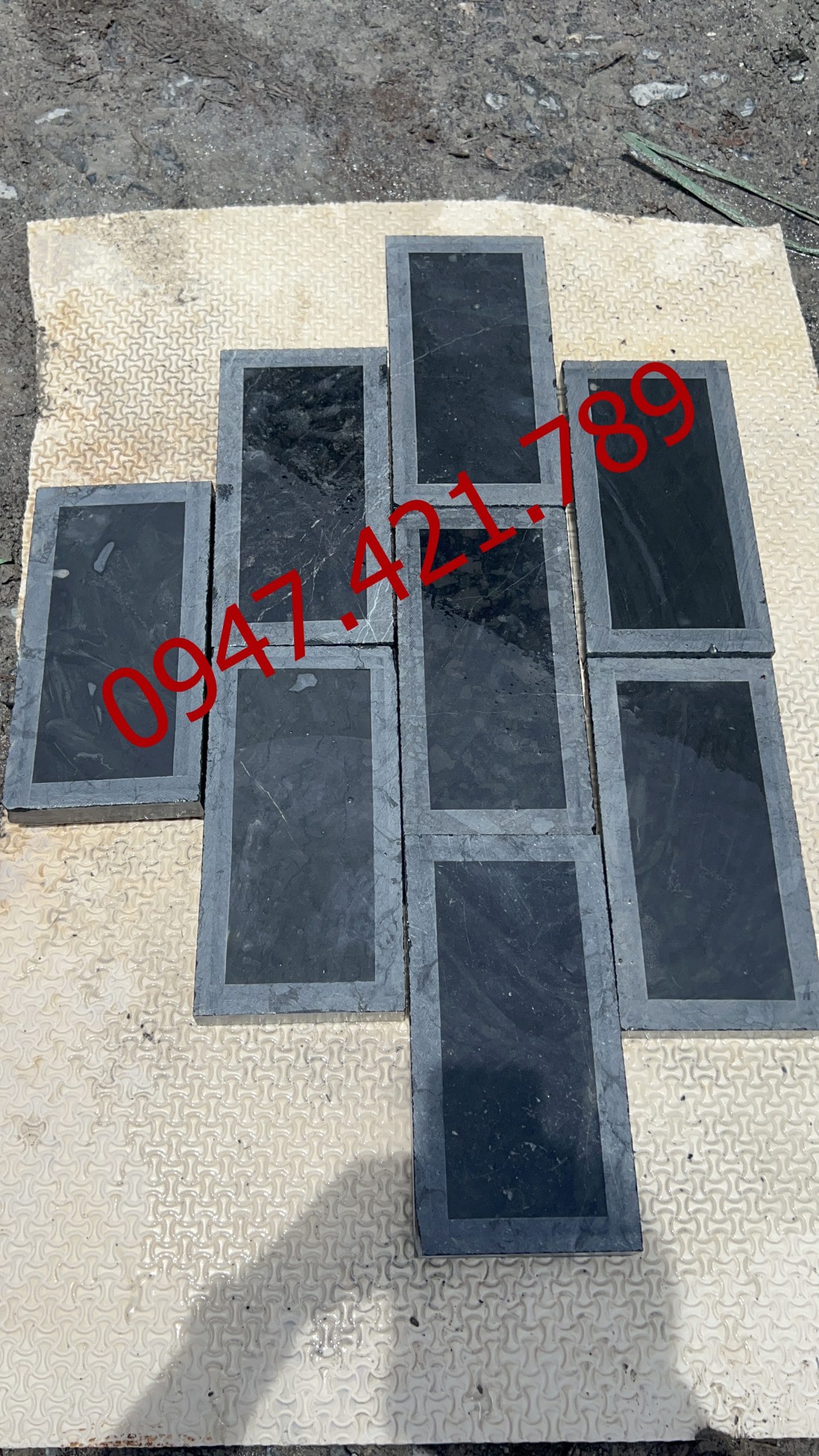 Đá xanh đen Thanh Hóa loại 1 cho sân vườn