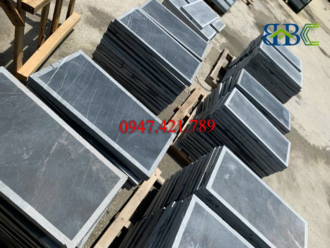 Đá Xanh Đen Mài Cà Viền – Lựa Chọn Tinh Tế Tạo Điểm Nhấn Cho Sân Vườn Biệt Thự